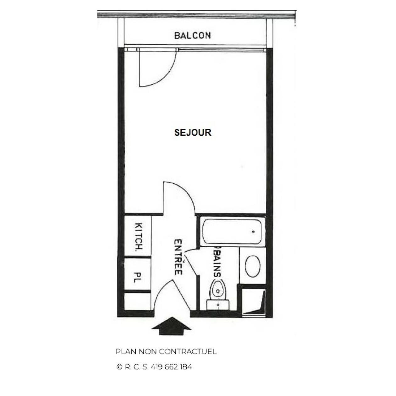 Residence Chaviere - Studio Pour 4 Personnes Avec Balcon Expose Sud Mae-5494 Сен-Мартен-де-Бельвиль Экстерьер фото